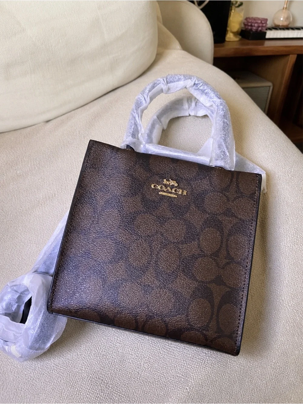 Coach small satchel